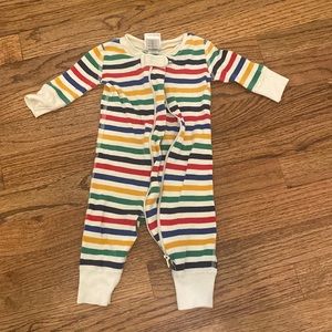 Hanna Andersson striped pajamas 0-3 months
